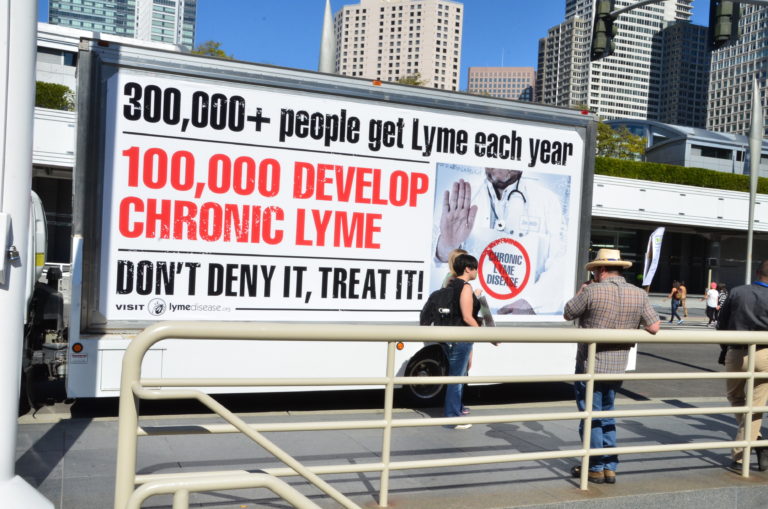 TOUCHED BY LYME: Re-cap of San Francisco IDSA protest