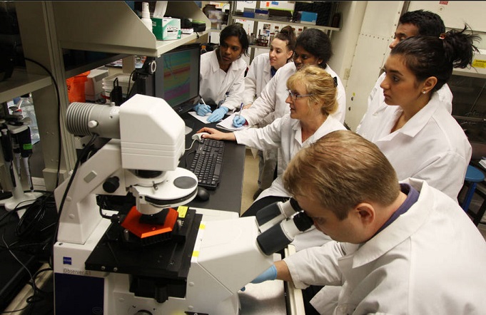 TOUCHED BY LYME: Microscope you helped buy is now on the job