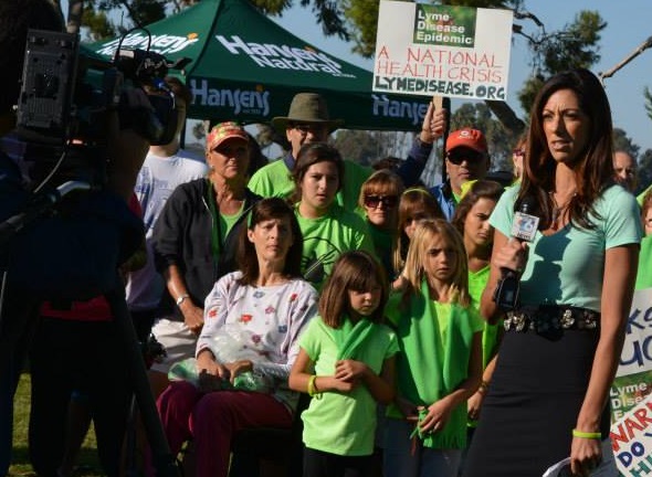 TOUCHED BY LYME: Horowitz, Sapi, & live TV highlight San Diego Lymewalk
