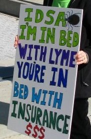 TOUCHED BY LYME: What's your sign's message to IDSA?