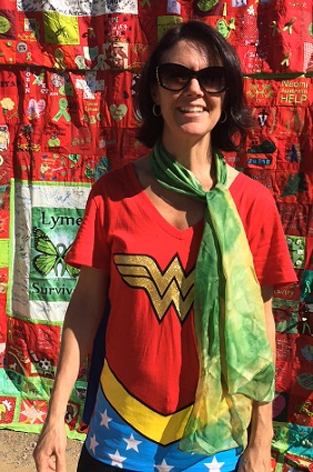 TOUCHED BY LYME: Being your own superhero