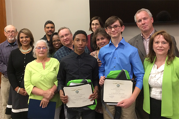 TOUCHED BY LYME: 8th graders win “Be Tick Free” video contest