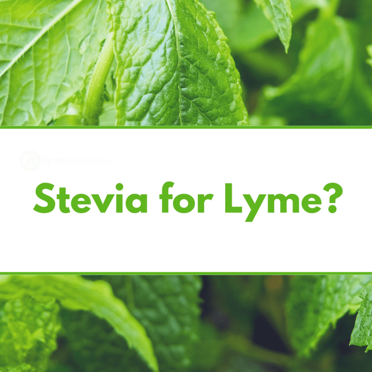 LYME SCI: What’s the story about stevia?