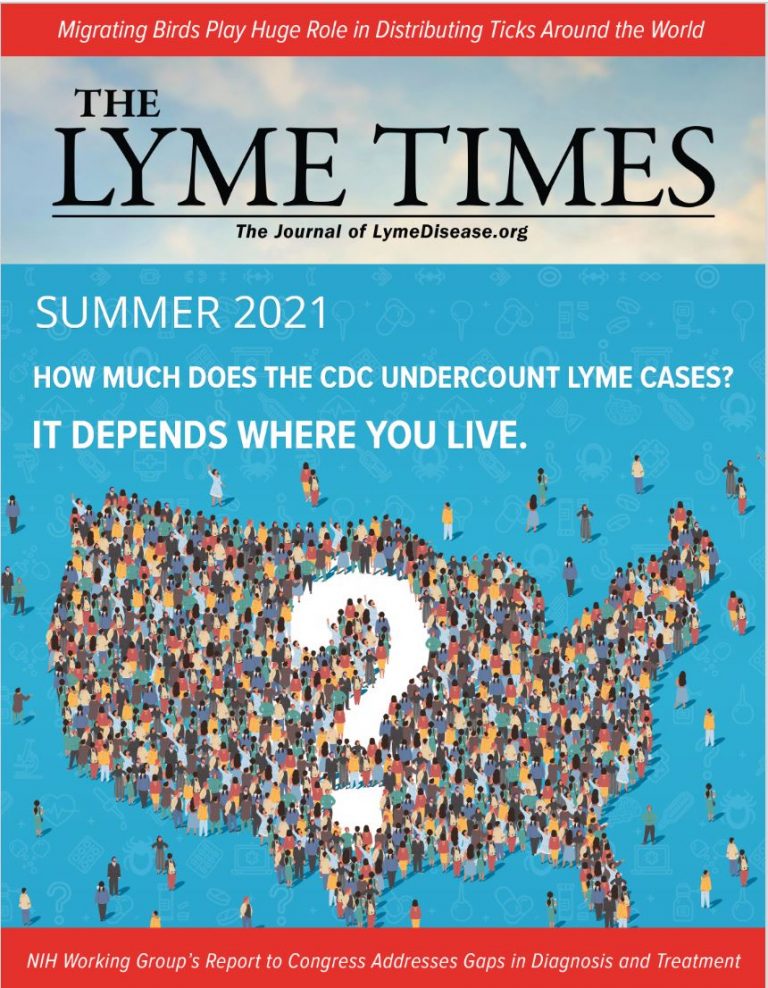 Latest issue of LYME TIMES looks at CDC’s undercounting of Lyme disease