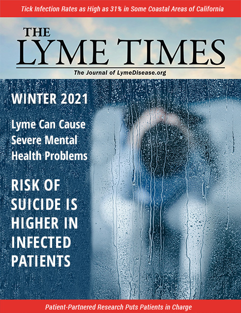 Latest issue of LYME TIMES looks at Lyme disease and mental health