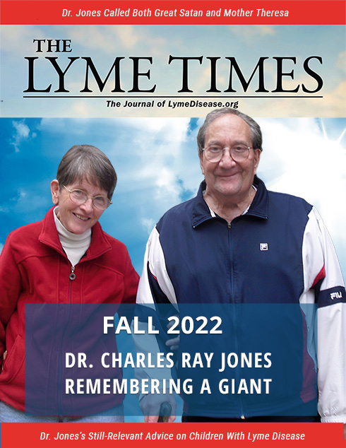 LYME TIMES Fall 2022 issue honors Dr. Charles Ray Jones