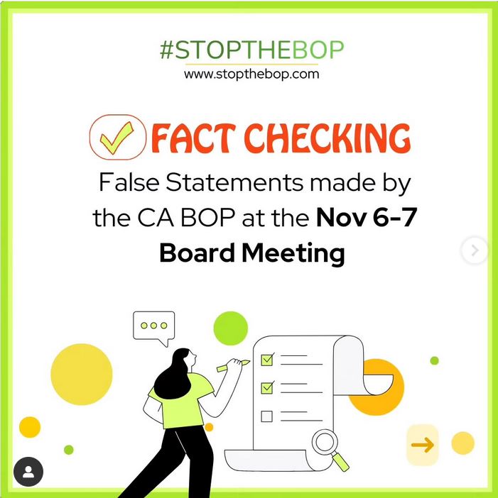 Setting the record straight on misleading claims by pharmacy board