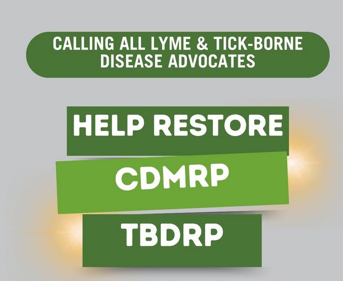 Tell Congress you want Lyme research funding restored