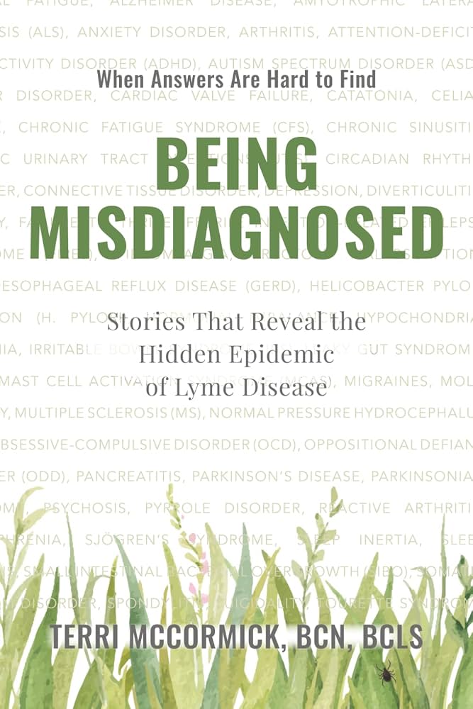 Book cover of Being Misdiagnosed by Terri McCormick