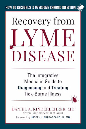 Book cover of Recovery from Lyme Disease by Dr. Daniel Kinderlehrer