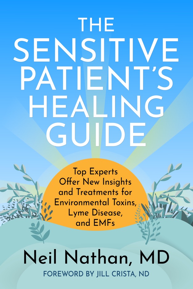 Book cover of The Sensitive Patient's Healing Guide by Dr. Neil Nathan