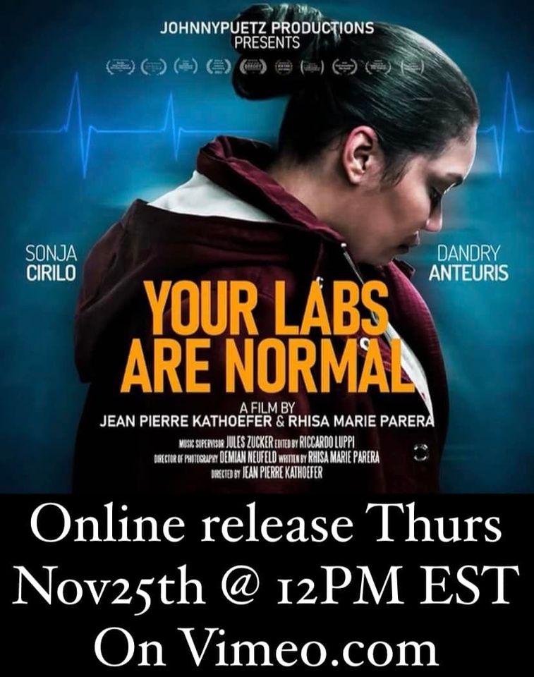 Poster for the Lyme disease film Your Labs Are Normal